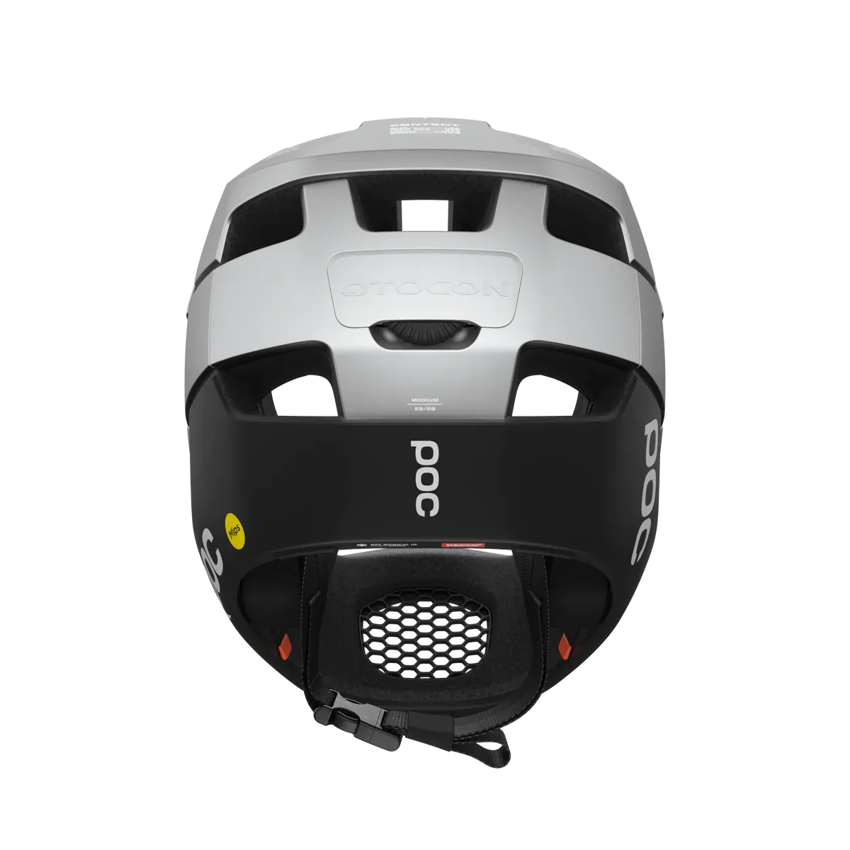 POC Otocon Race MIPS | Argentite Silver/ Uranium Black Matt
