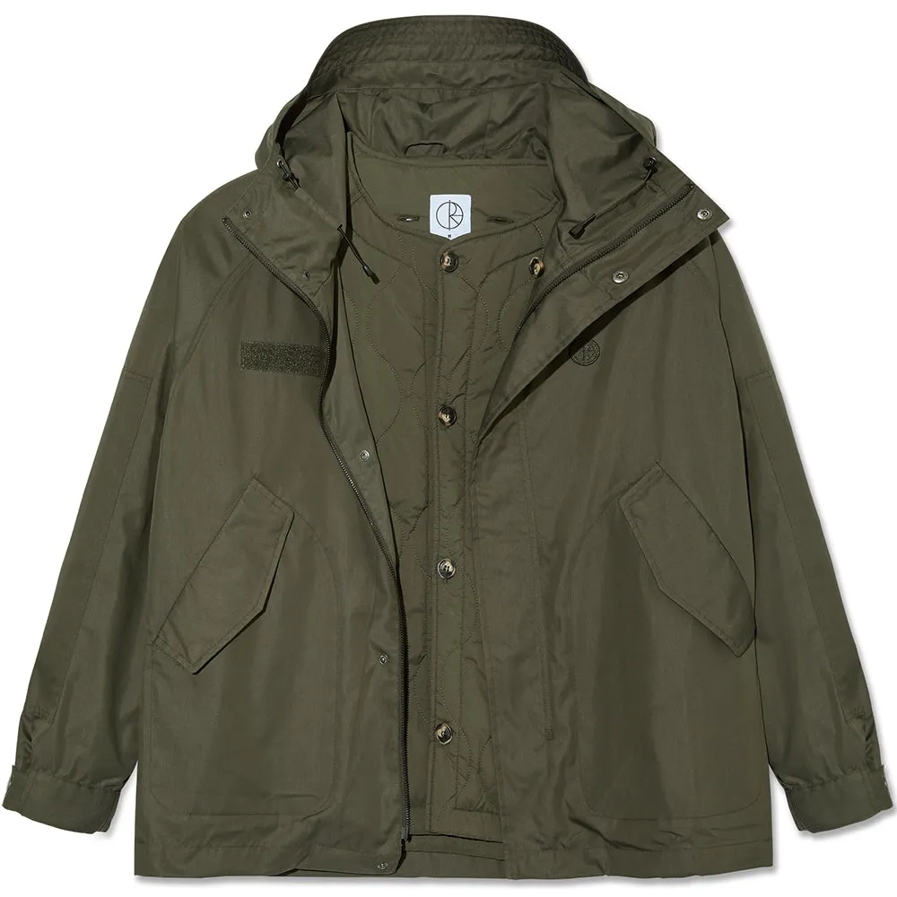 Polar Skate Co Walter Army Jacket Army Green