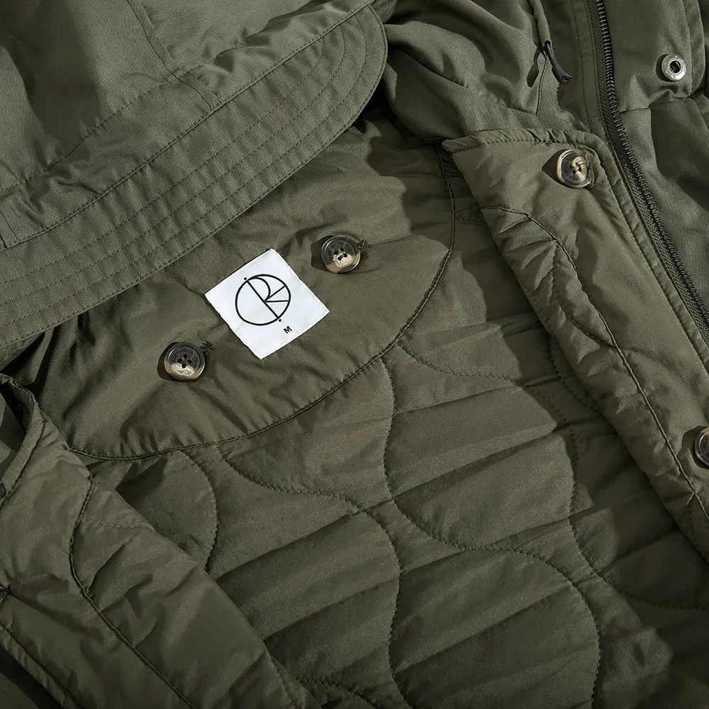 Polar Skate Co Walter Army Jacket Army Green