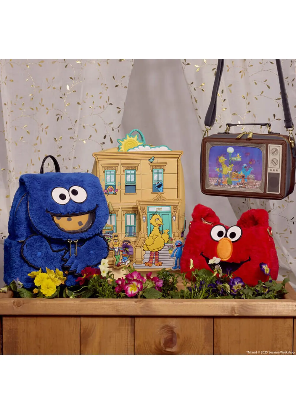 PRE-ORDER Loungefly Sesame Street Corner Backpack