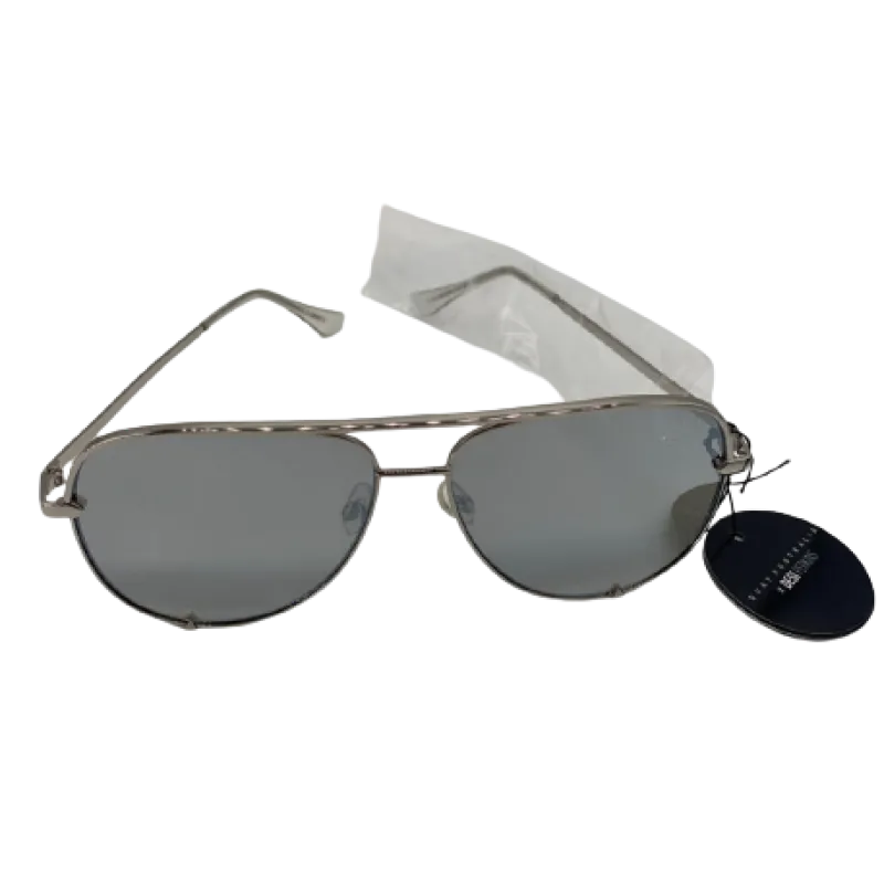Quay Australia High Key Sunglasses - Silver/Silver