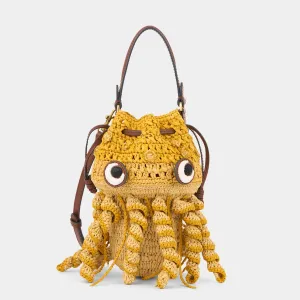 Raffia Jellyfish Cross-body