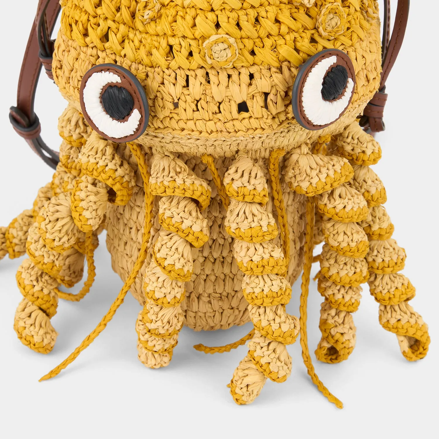 Raffia Jellyfish Cross-body