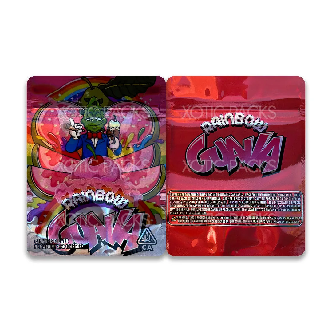 Rainbow Guava Mylar Bag 3.5 Grams
