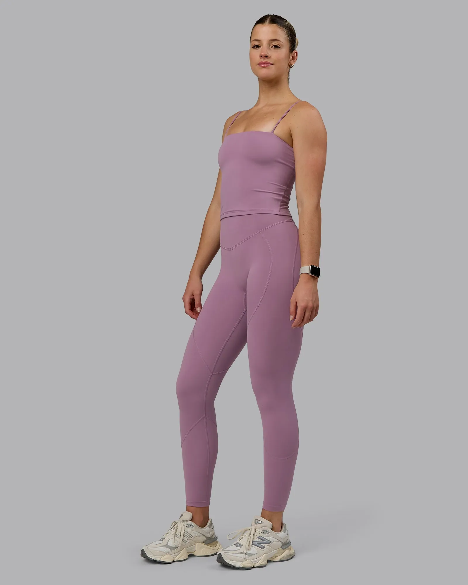 Revive Shelf Bra Tank - Grape