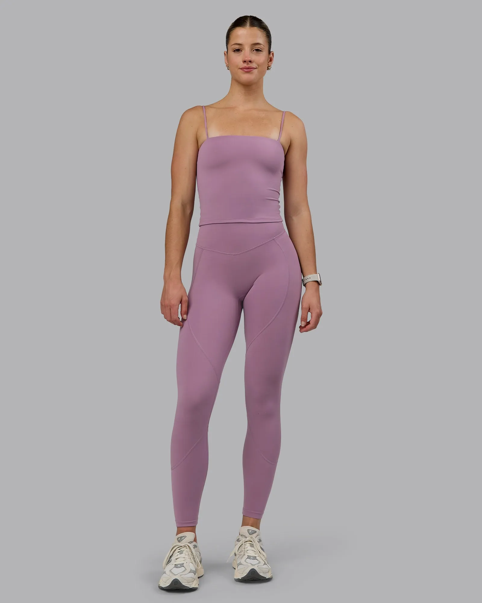 Revive Shelf Bra Tank - Grape