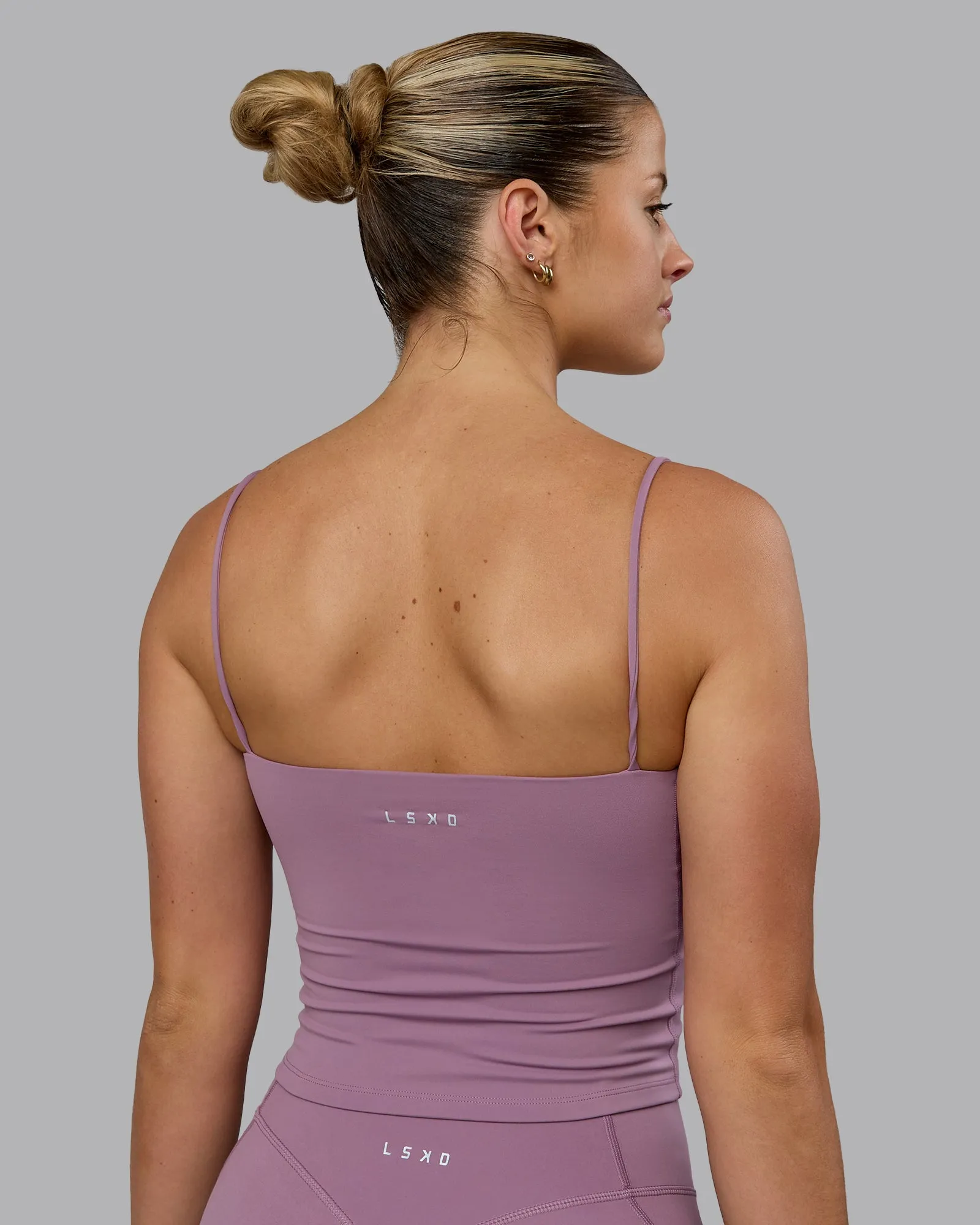 Revive Shelf Bra Tank - Grape
