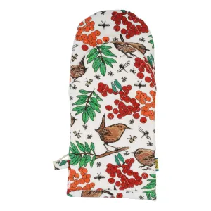 Rowanberry Oven Mitt (single - cotton/linen blend)