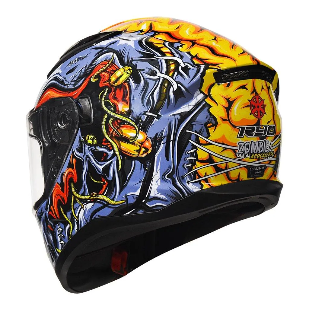 RYO RF-2 FS-825 MOTORCYCLE FULL FACE HELMET