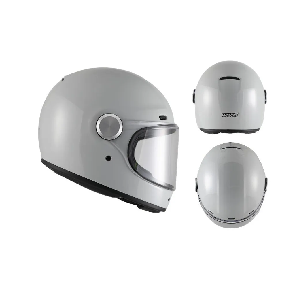 RYO RF-6V MOTORCYCLE FULL FACE HELMET w/ FREE EXTRA VISOR