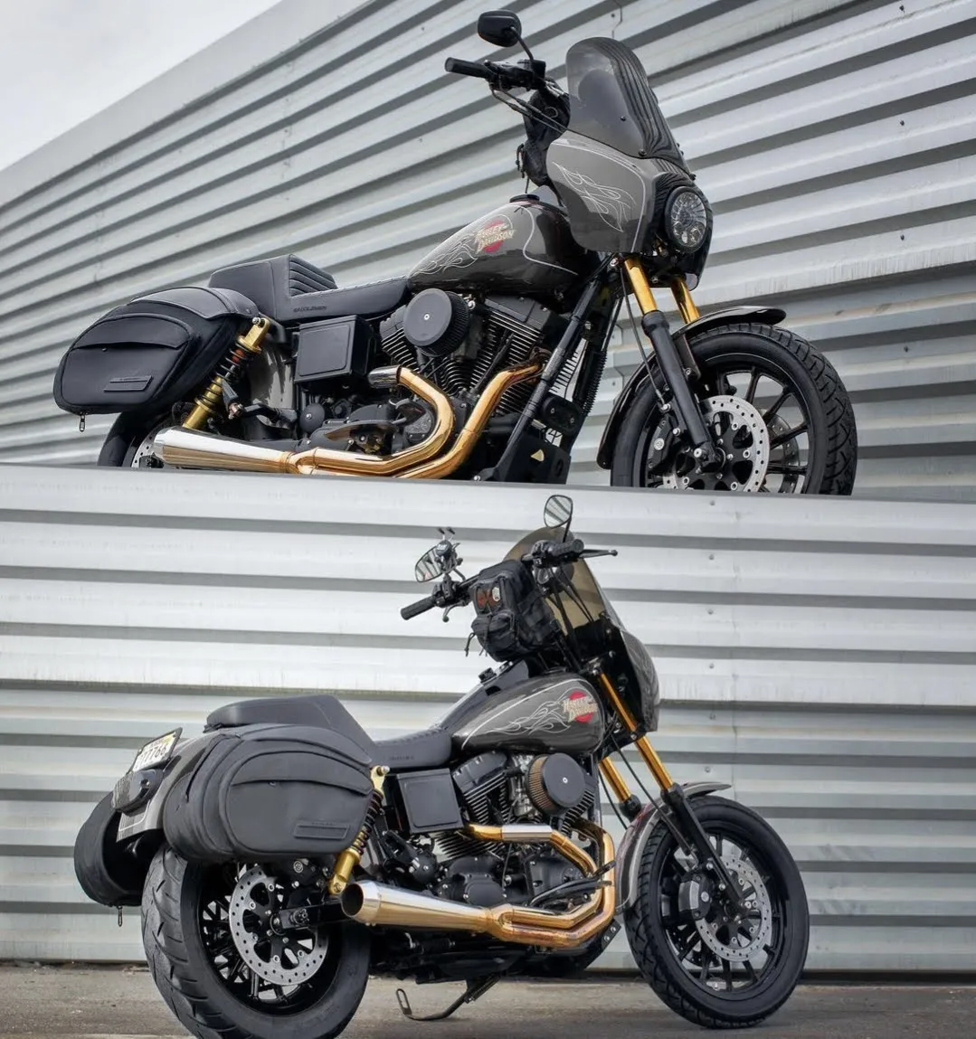 Saddlemen DXT Saddlebags For Harley Dyna 1999-2017