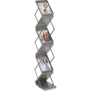 Safco Double Sided Folding Literature Display