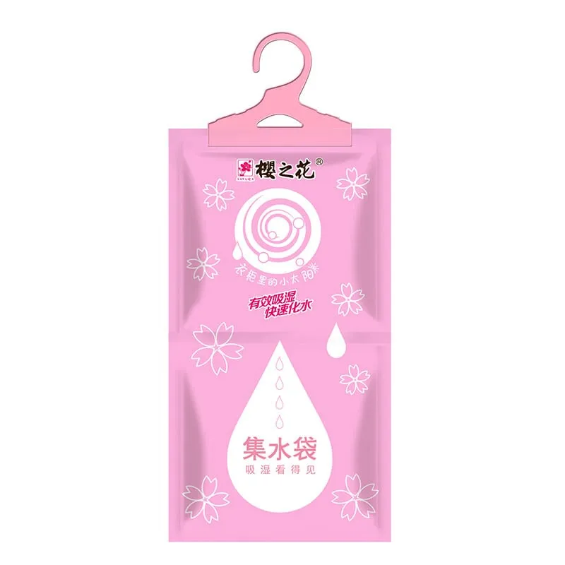 Sakura Hanging Dehumidifier Bags - Camphor Scent - 220g x 2