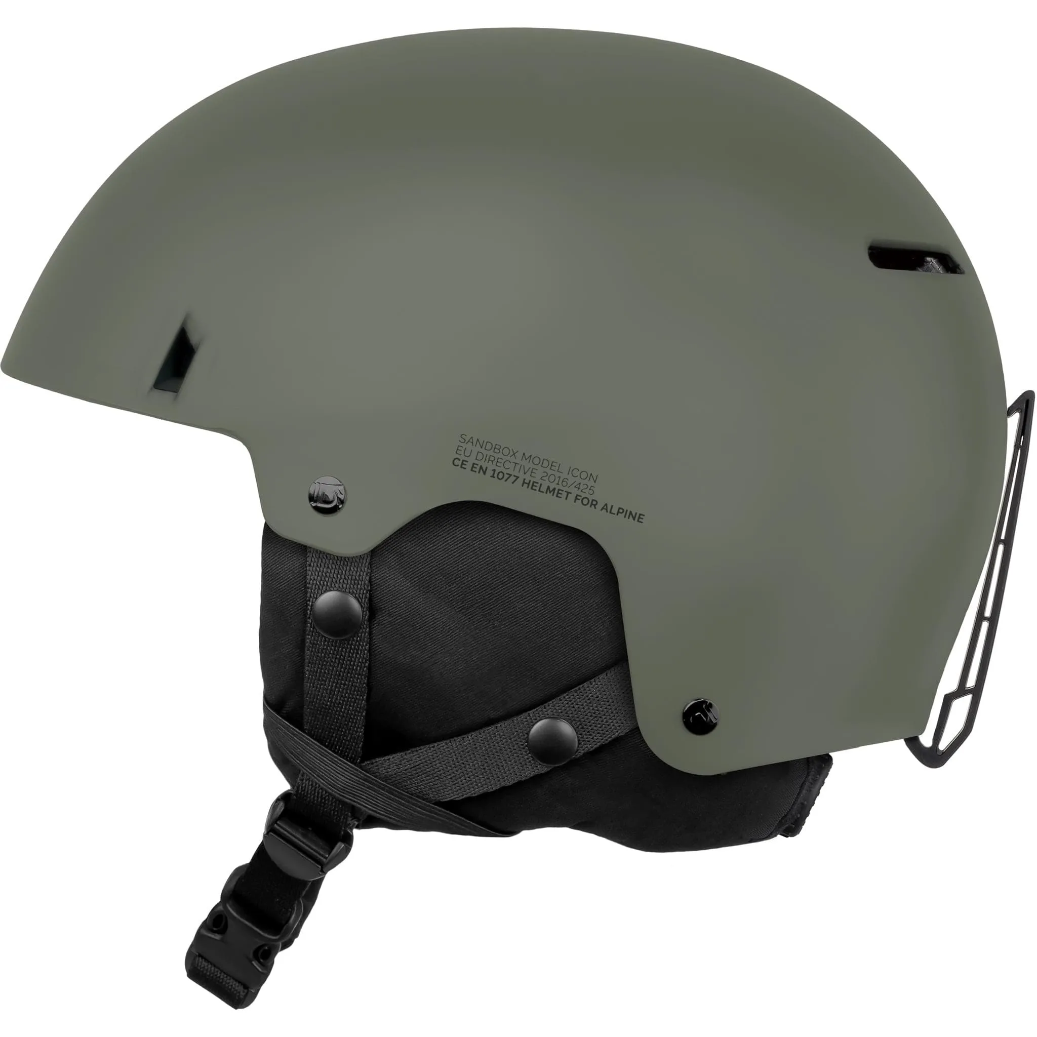 Sandbox Icon Snow Fit System Olive 2025