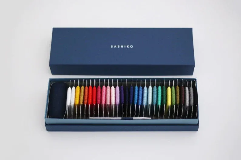 Sashiko Thread Box Set
