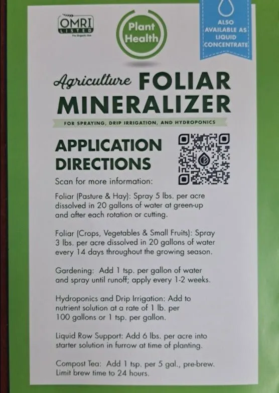 Sea-90 Mineral Foliar 50 lbs