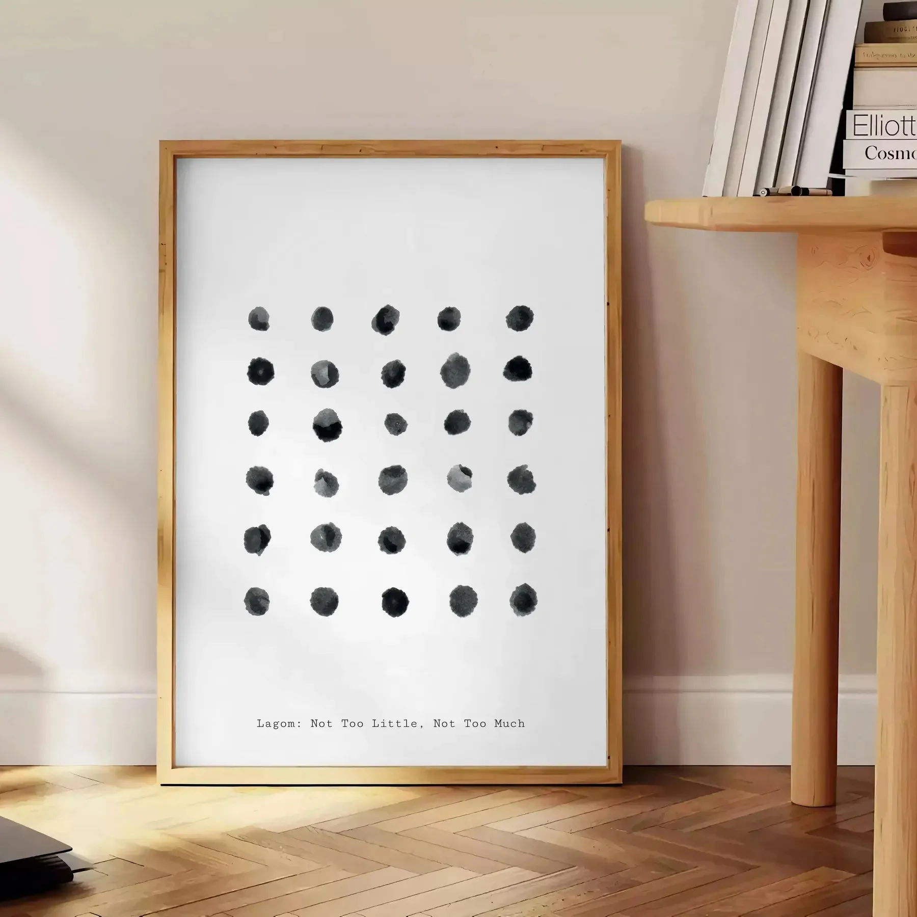 Shape Bohemian Art Print 1