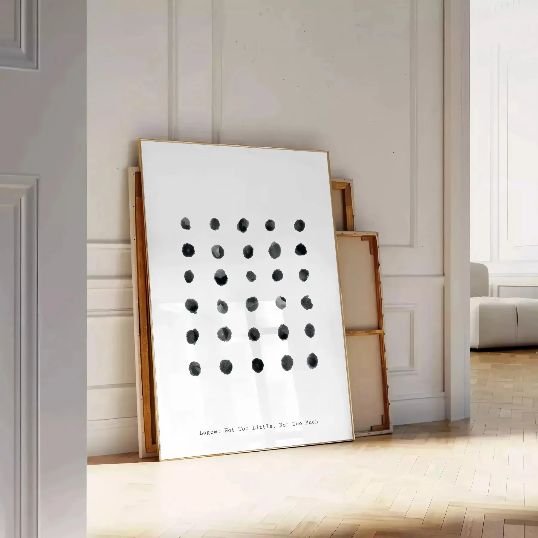 Shape Bohemian Art Print 1