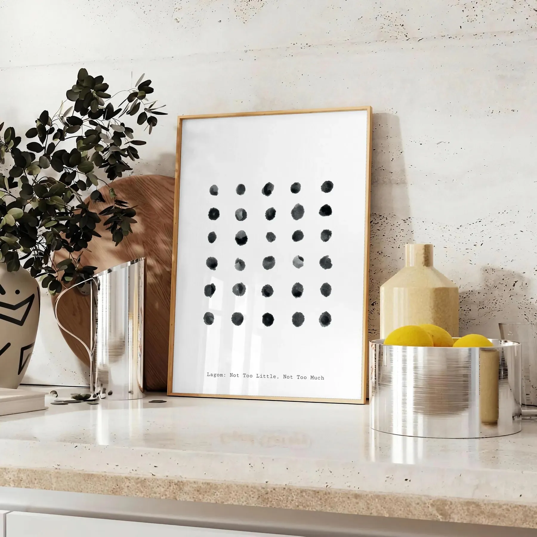 Shape Bohemian Art Print 1