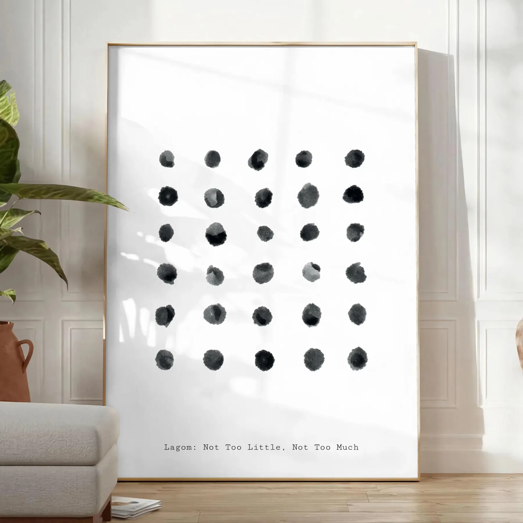 Shape Bohemian Art Print 1