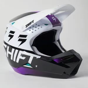 SHIFT WHITE LABEL UV HELMET [WHITE/ULTRAVIOLET]