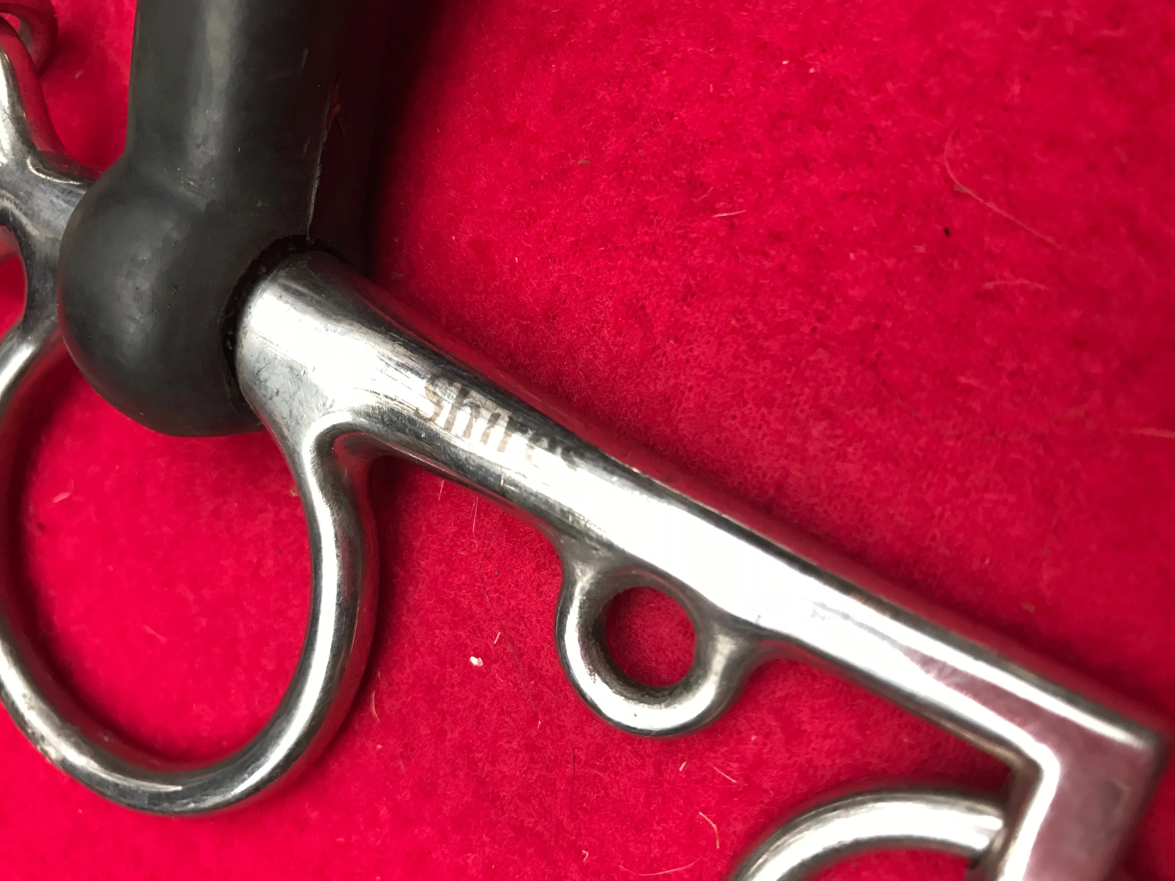 shires 5” rubber pelham with chain FREE POSTAGE
