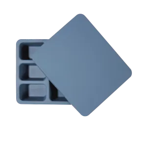 Silicone Bento Box | Newport Blue
