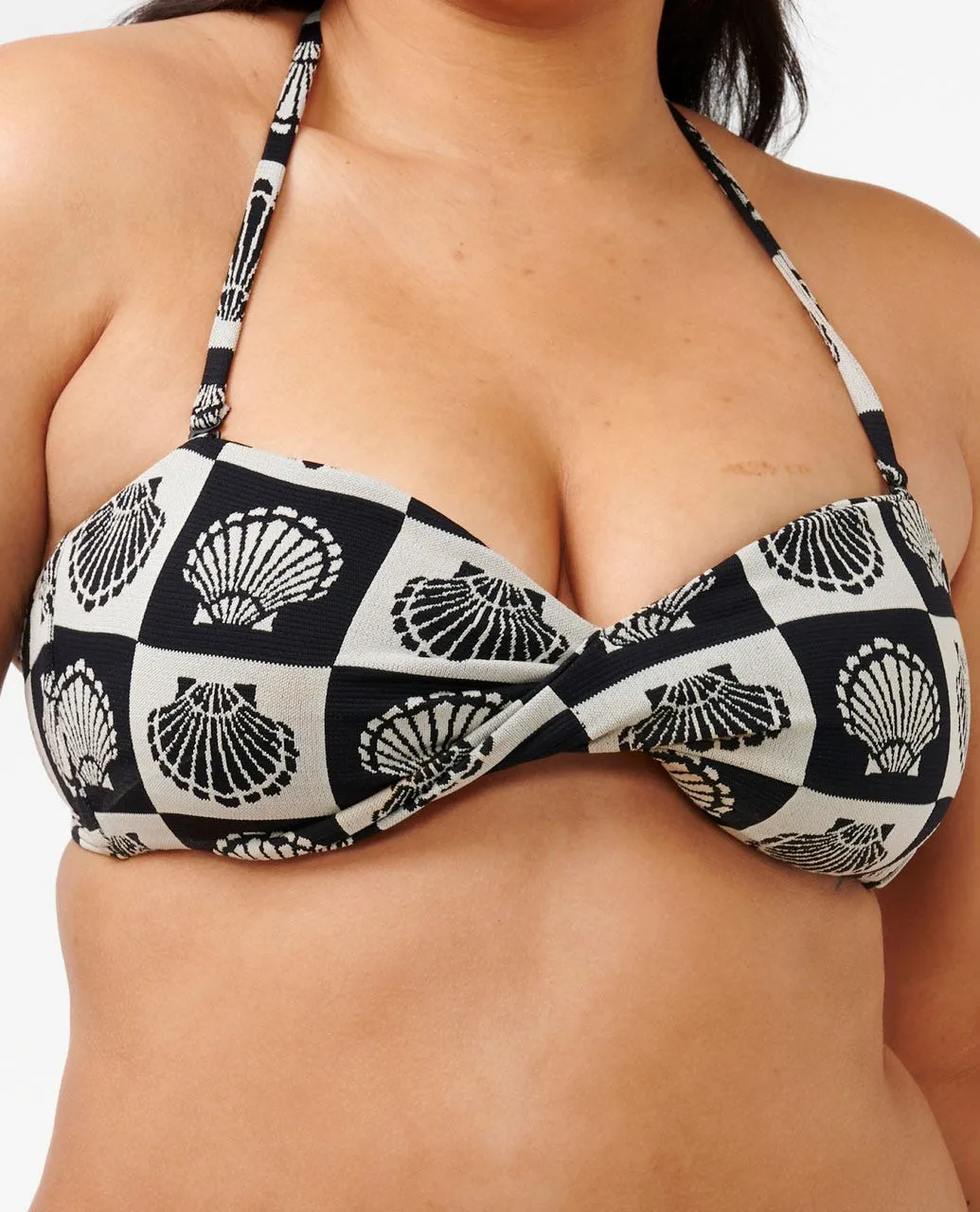 SOLEIL SHELL BANDEAU - BLACK