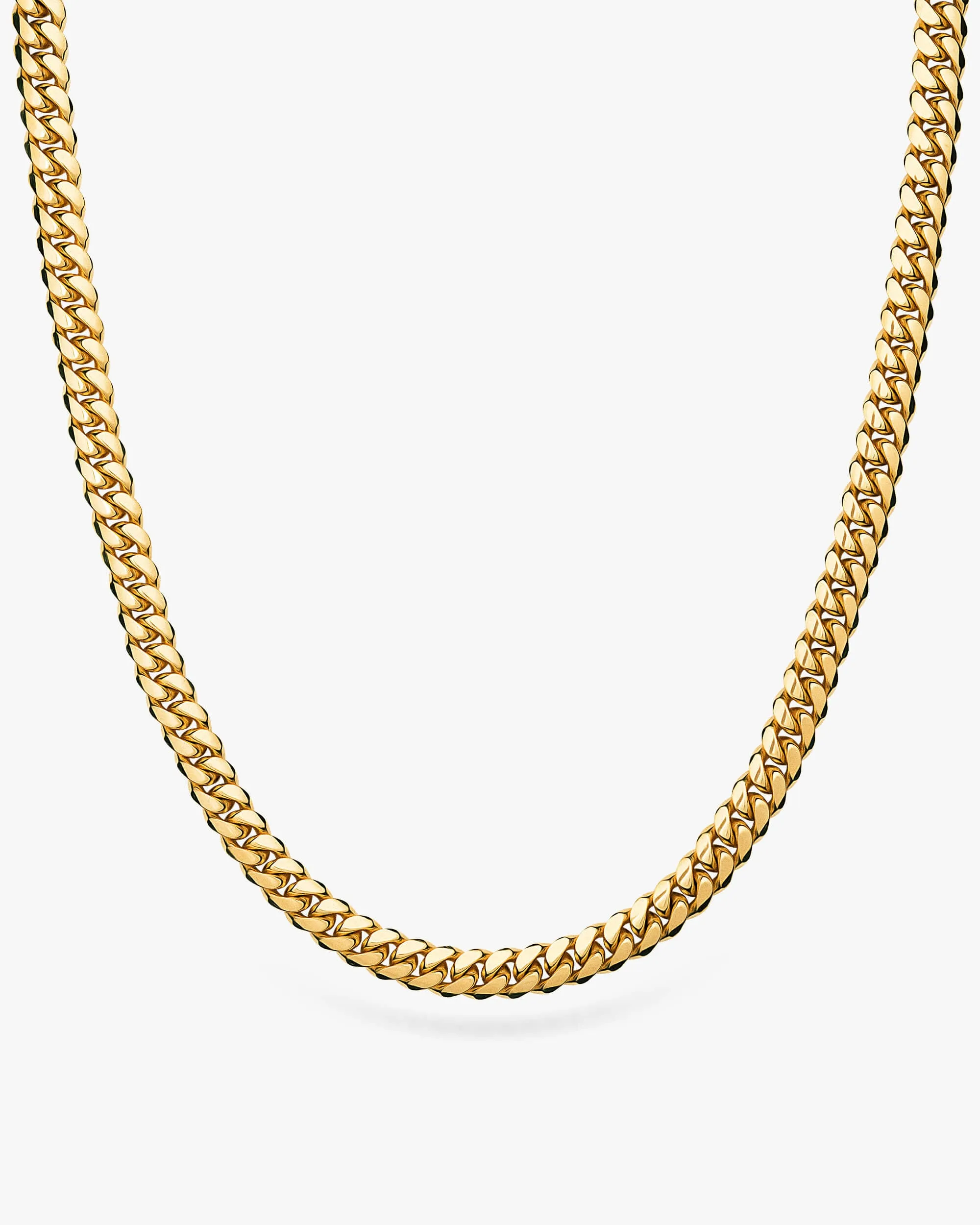 Solid Gold Cuban Link Chain - 3mm