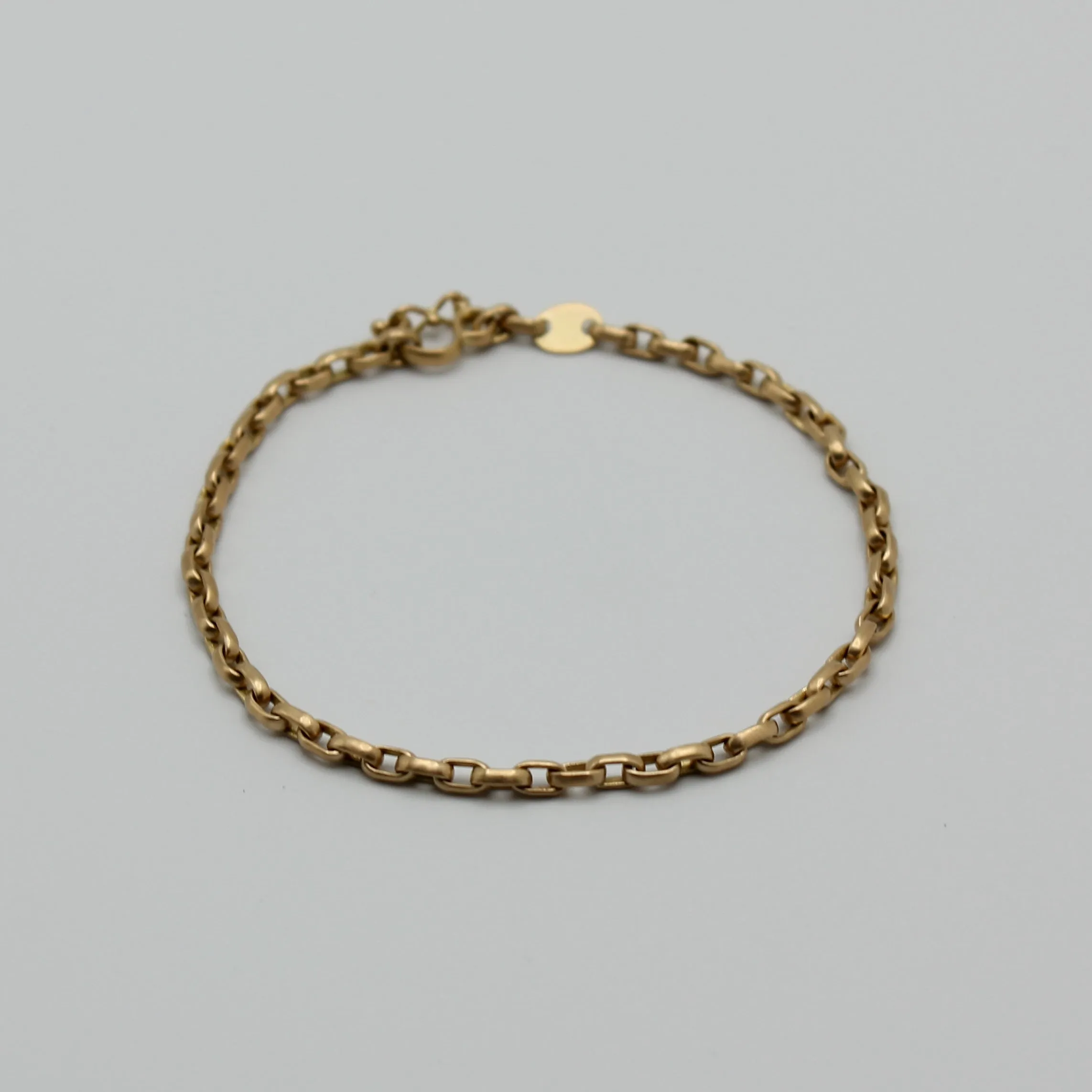 Sonoma Mini Link Chain Bracelet in 20K Peach Gold