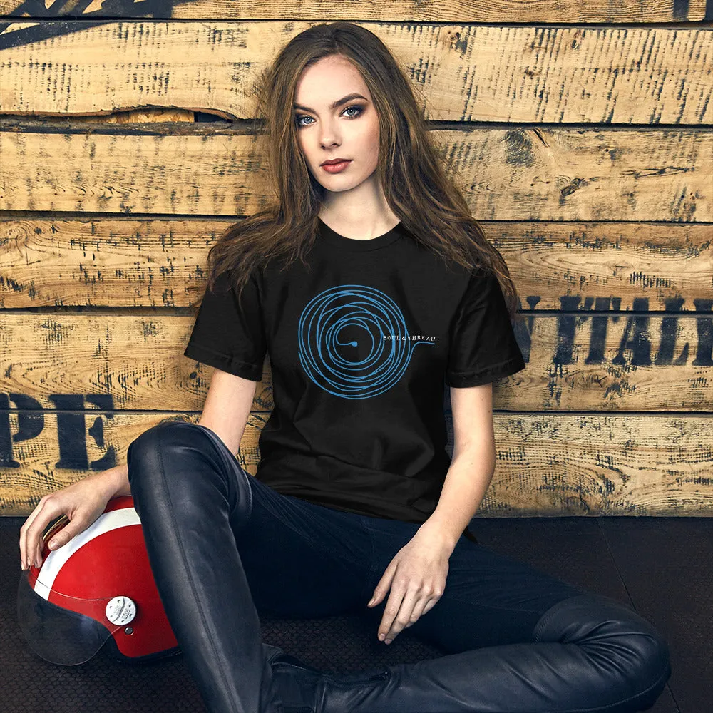 Soul & Thread Record and Needle Unisex T-Shirt (Short-Sleeve)