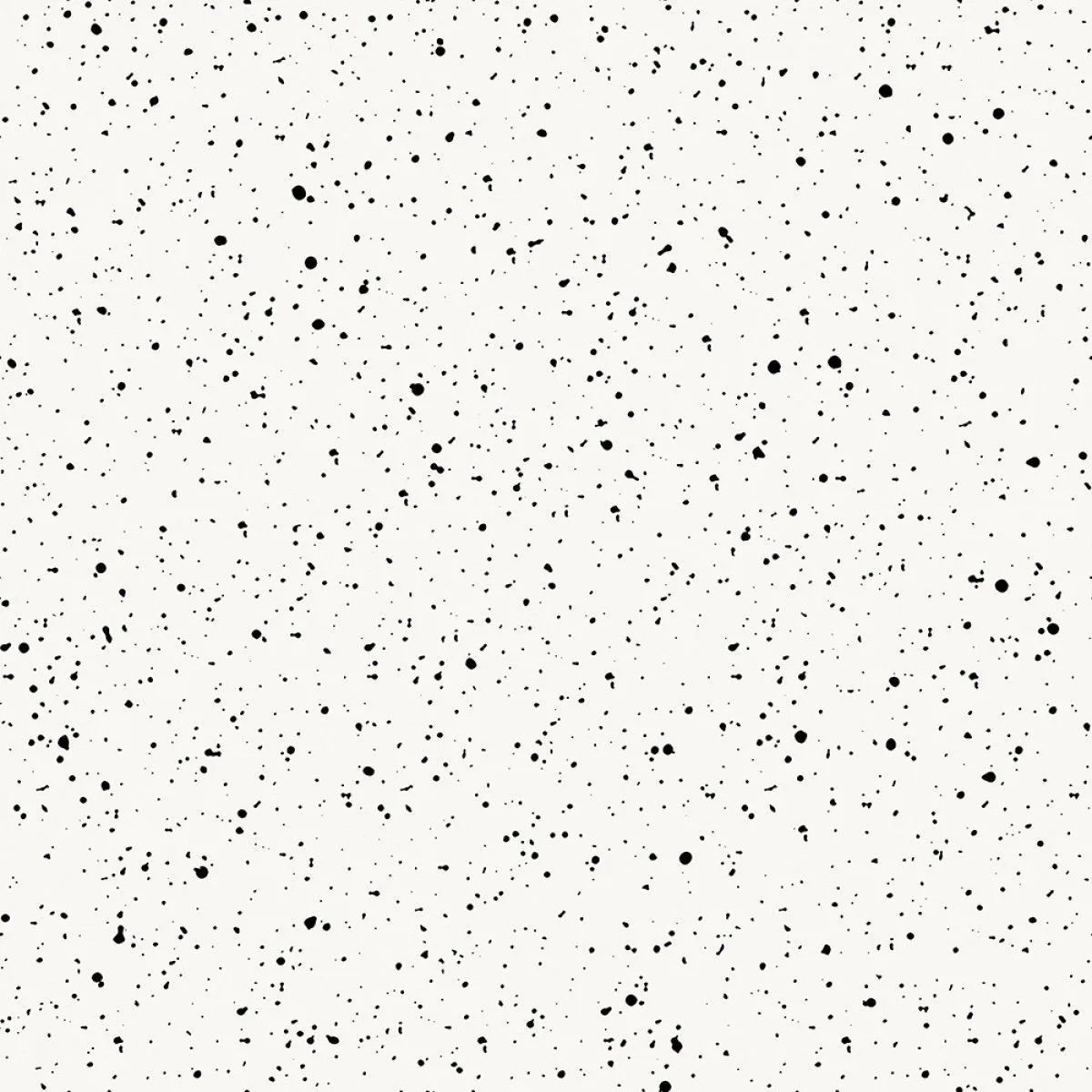 Spatter Black On White BB431 Self-Adhesive Wallpaper