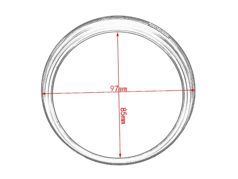 Speedometer Trim Cover Fits Harley Sporster 883 1200 XL Dyna Street Bob Low Rider