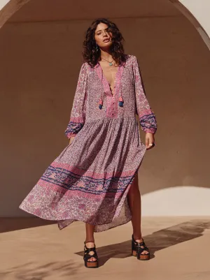 Spell - Little Bird Gown - Berry