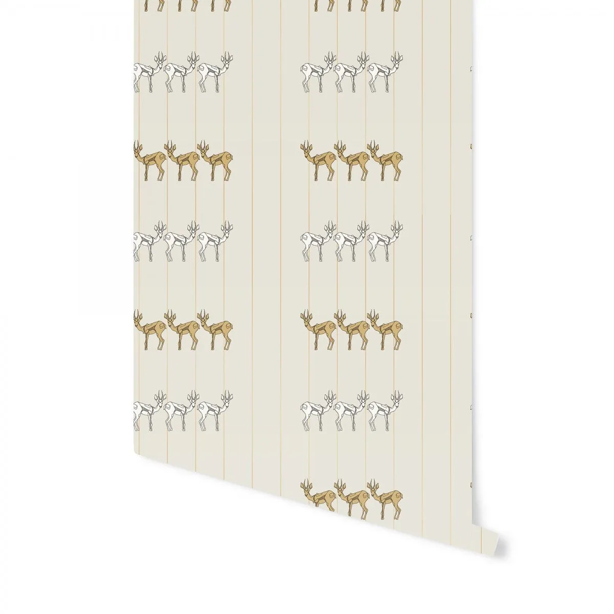 Spirit Animal Ivory DE475 Self-Adhesive Wallpaper