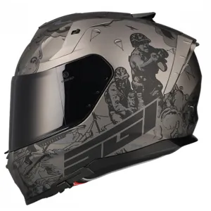 Spirit Rival Centurion Charcoal Helmet