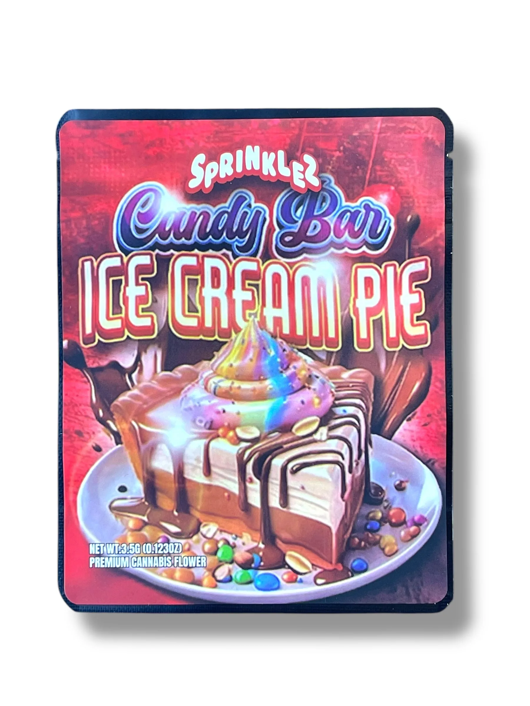 Sprinkles Candy Bar Ice Cream Pie Mylar Bag with Box 3.5 Grams