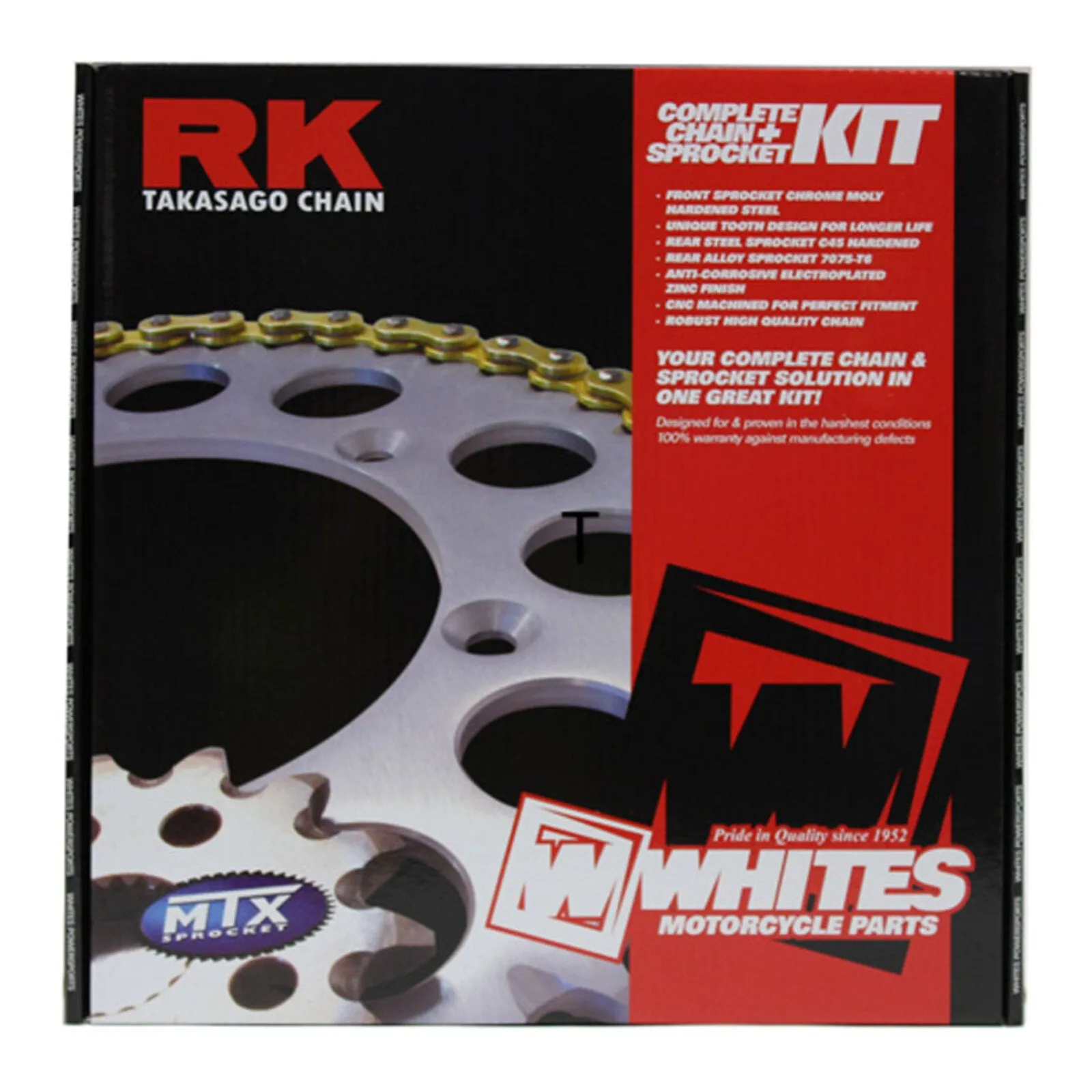 Sprocket Kit Suzuki GSXR1000 '01-'06 (K1-K6) Gold (recom) - GB530ZXW 1