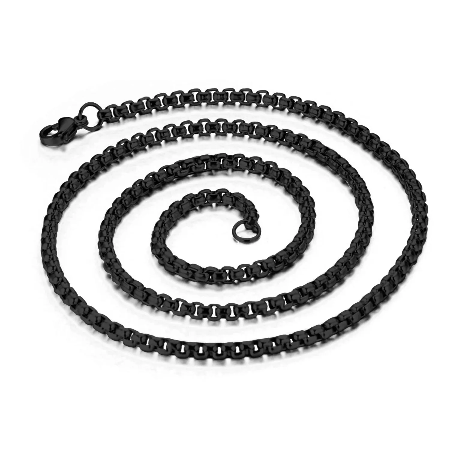 Stainless Steel Water Element Dog Tag Pendant