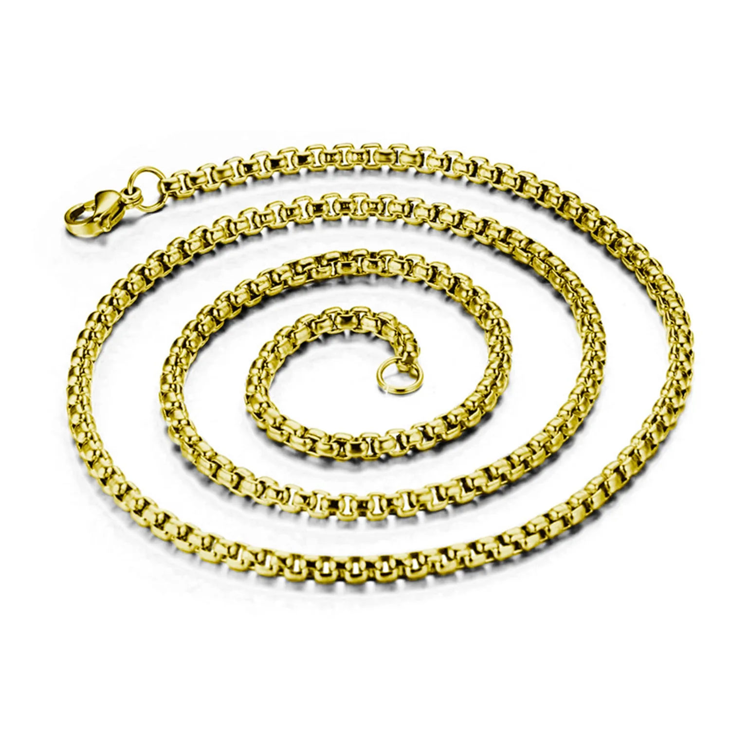 Stainless Steel Water Element Dog Tag Pendant