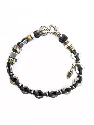 Sterling Bolt Bracelet