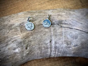 Sterling Four Elements Earth Charm