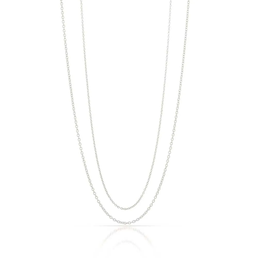 Sterling Silver Cable Chain - heavy weight