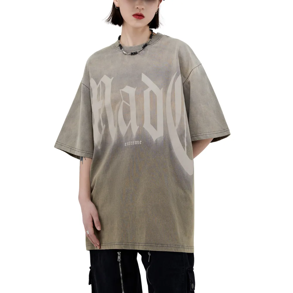 Street Letter Gradient T-shirt