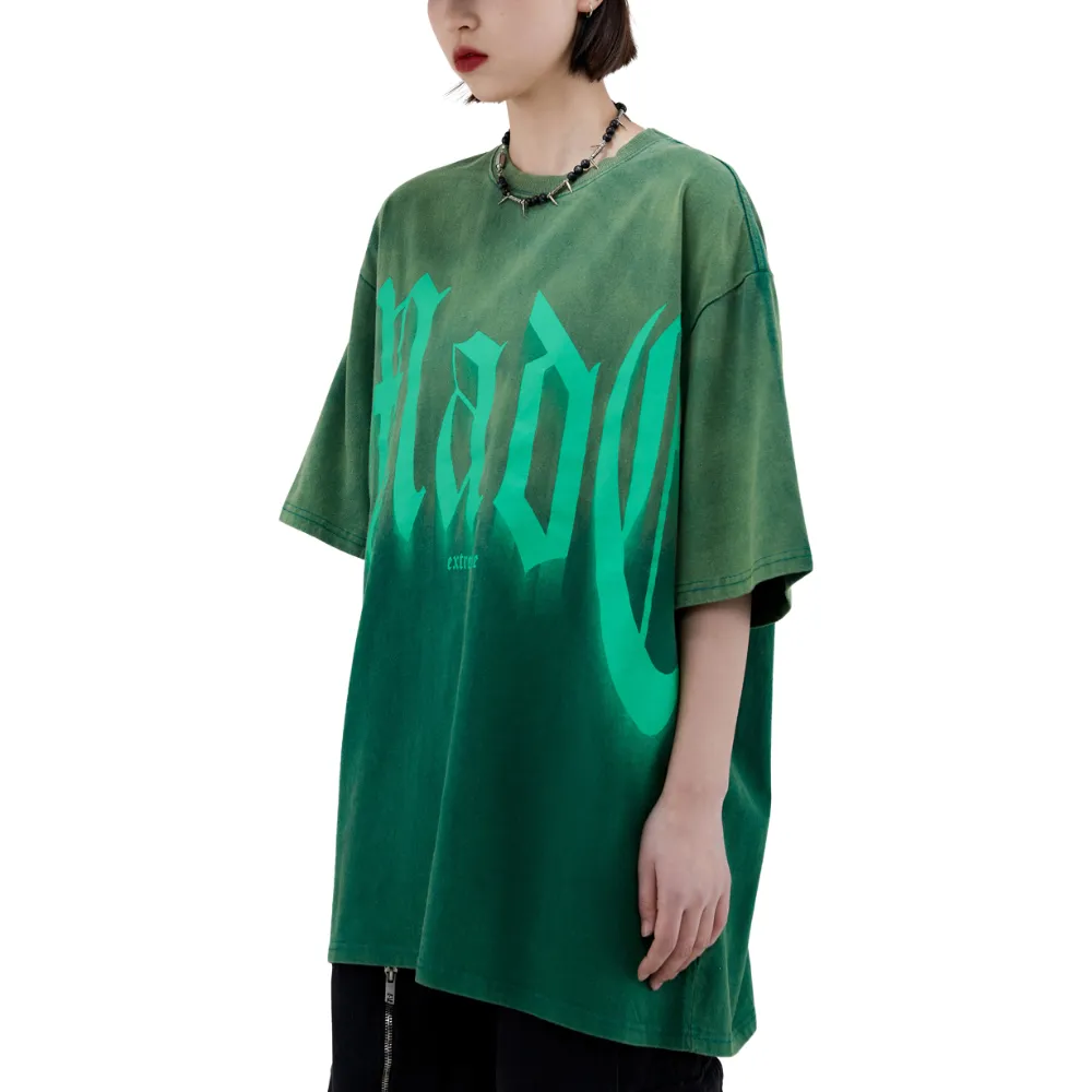 Street Letter Gradient T-shirt