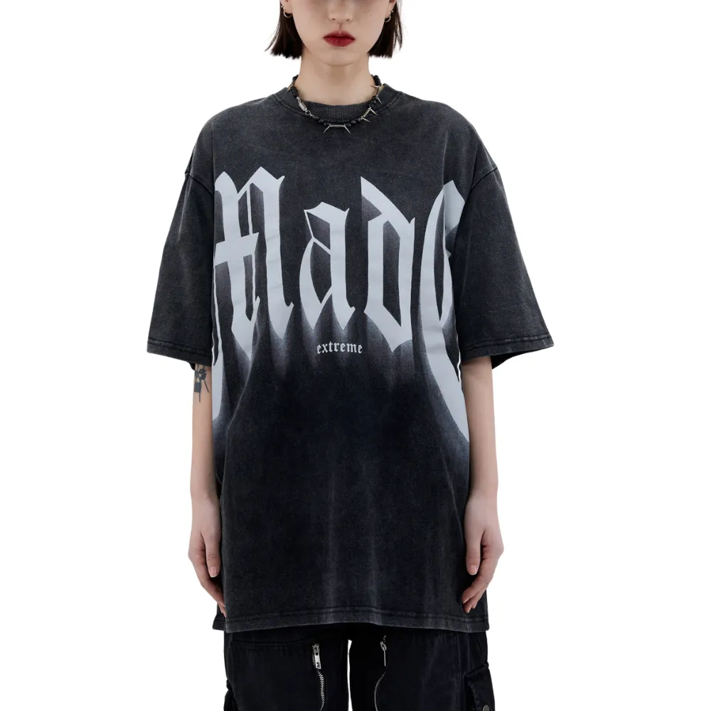Street Letter Gradient T-shirt