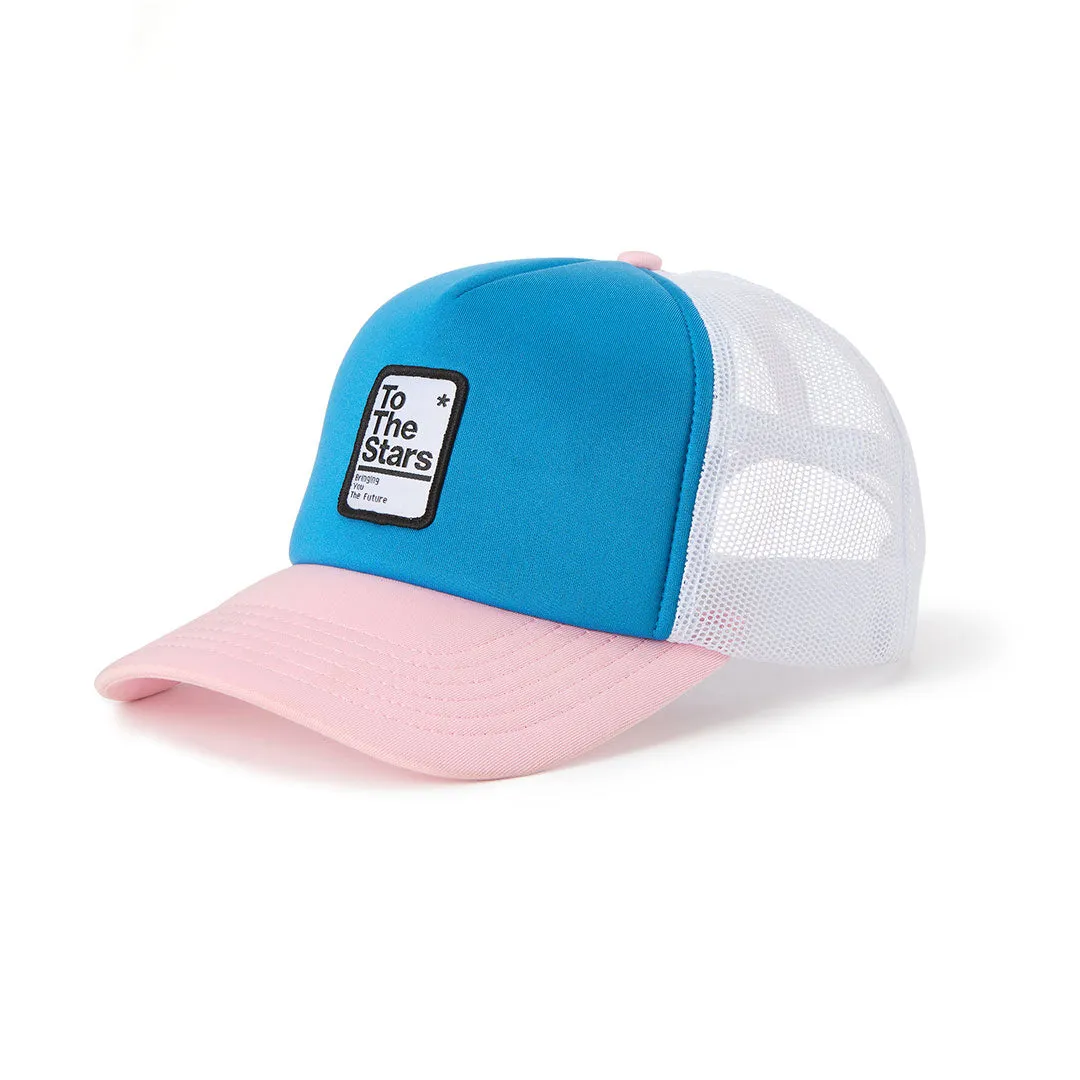 Street Sign Foam Trucker Hat Blue/Pink *pre-order*