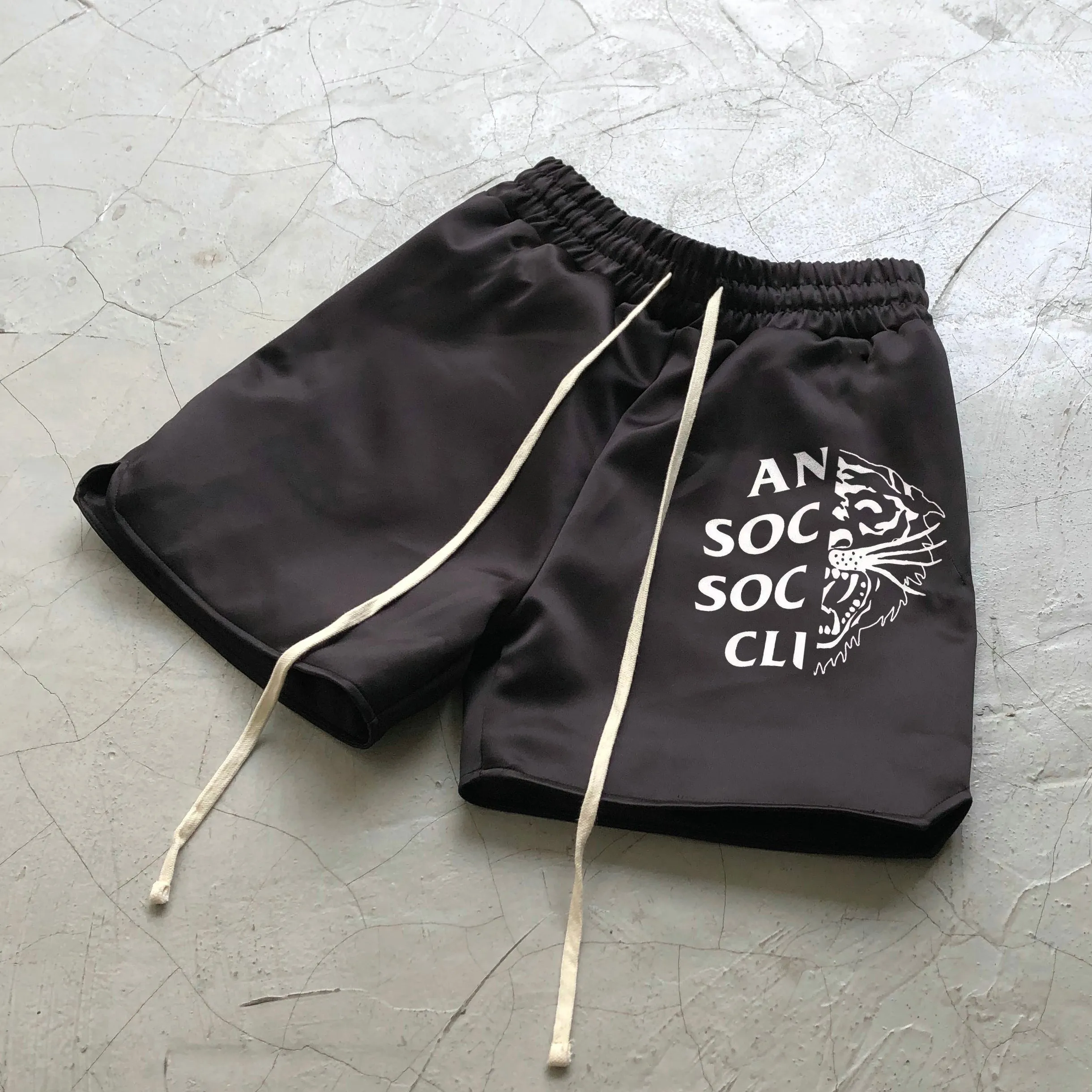 Street Style Letters Sports Shorts