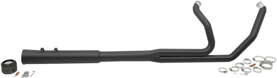 SuperTrapp 827-74802 Fat Shot 2-Into-1 Exhaust System - Black