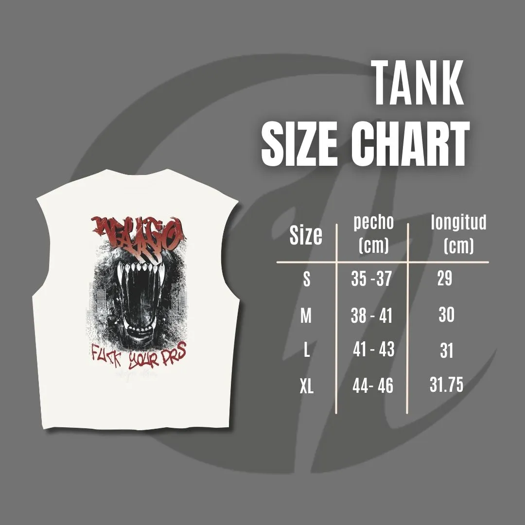 TANK RUGIDO CALLEJERA - WHITE
